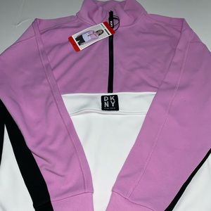 NWT DKNY women’s medium pullover sweater pink